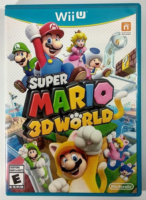 Jogo Super Mario 3D World Original - Wii U