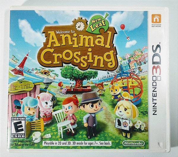 Jogo Animal Crossing New Leaf Original - 3DS - Sebo dos Games - 10 anos!
