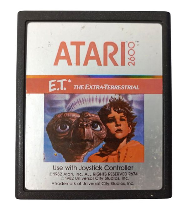 Jogo E.T the Extra-terrestrial Original - Atari