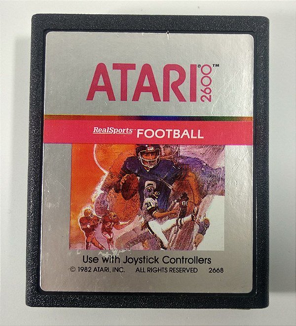 Jogo Real Sports Football Original - Atari