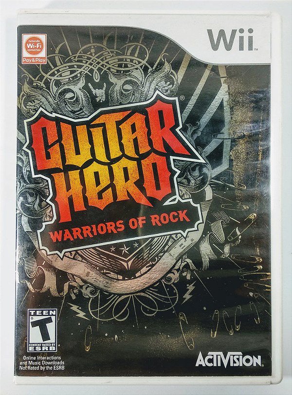 Guitar Hero Warriors of Rock - Wii