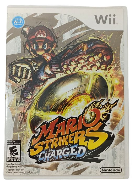 Jogo Mario Strikers Charged Football - Wii