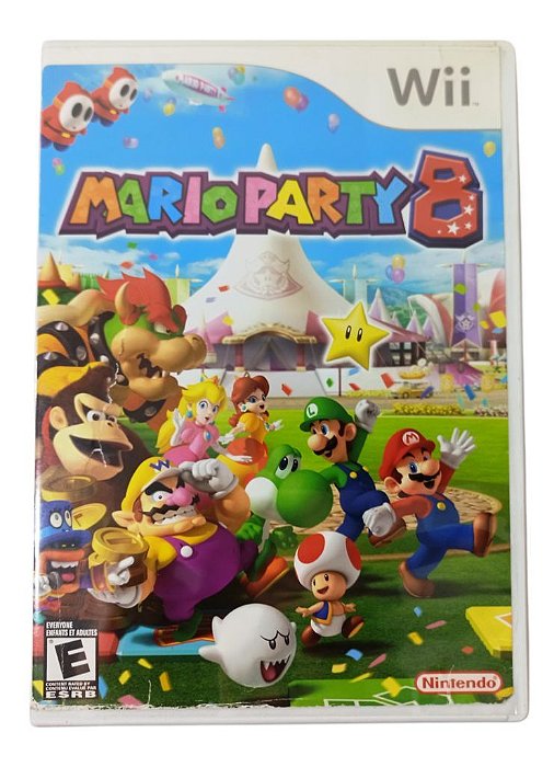 Jogo Mario Party 8 - Wii