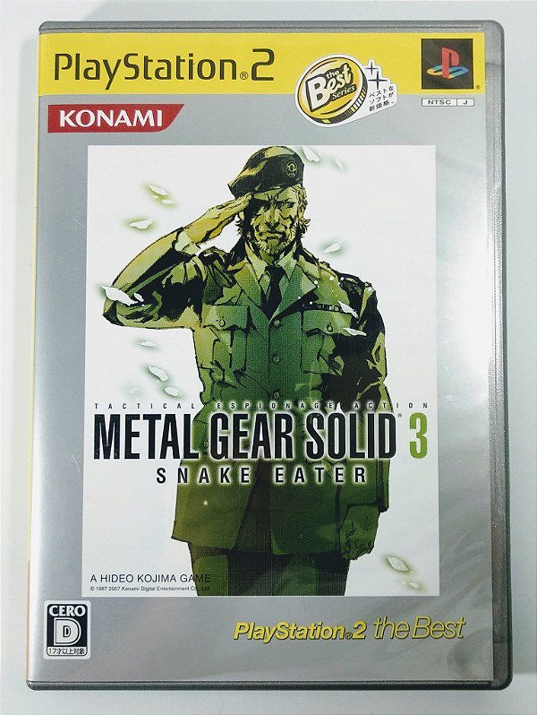 Metal Gear Solid 3 Original [JAPONÊS] - PS2