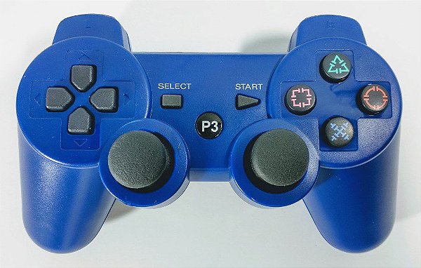 Controle sem fio Azul - PS3
