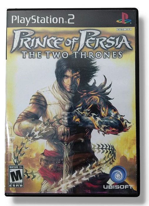Prince of Persia the two Thrones [REPRO-PACTH] - PS2 - Sebo dos Games - 10  anos!