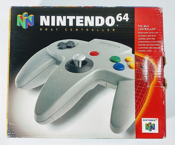 Controle Original Cinza - N64