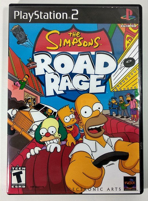 The Simpsons Road Rage - [REPRO-PACTH] - PS2