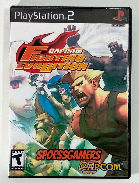 Capcom Fighting Evolution [REPRO-PACTH] - PS2
