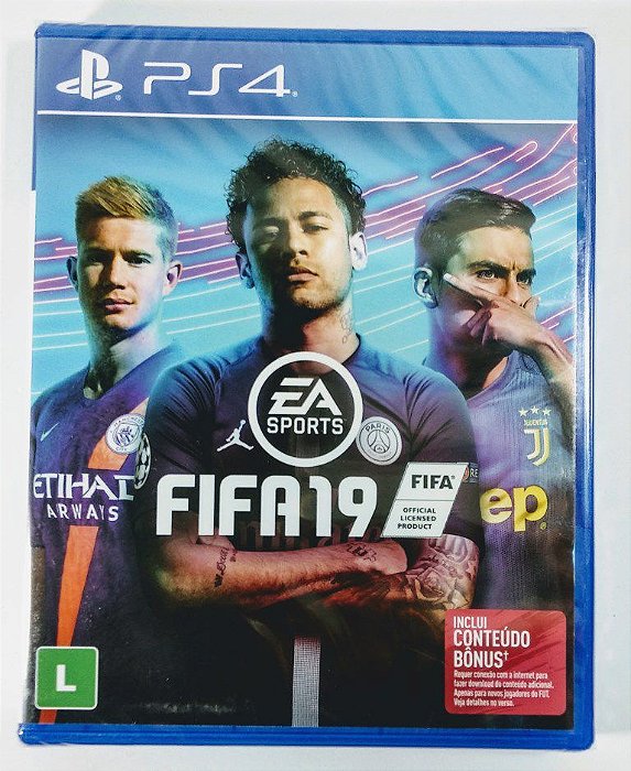 Jogo Fifa 19 - Ps4 - Mídia Física - Original