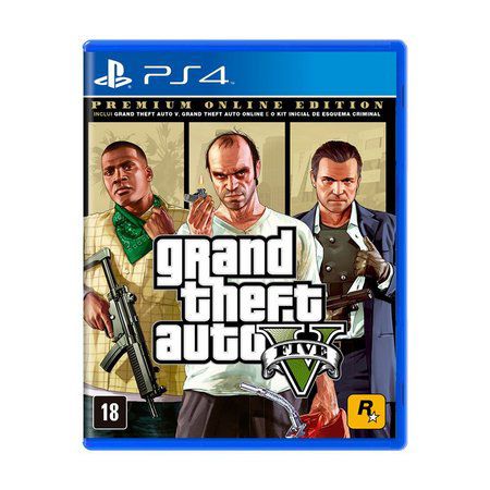 GTA V Premium Edition (lacrado) - PS4