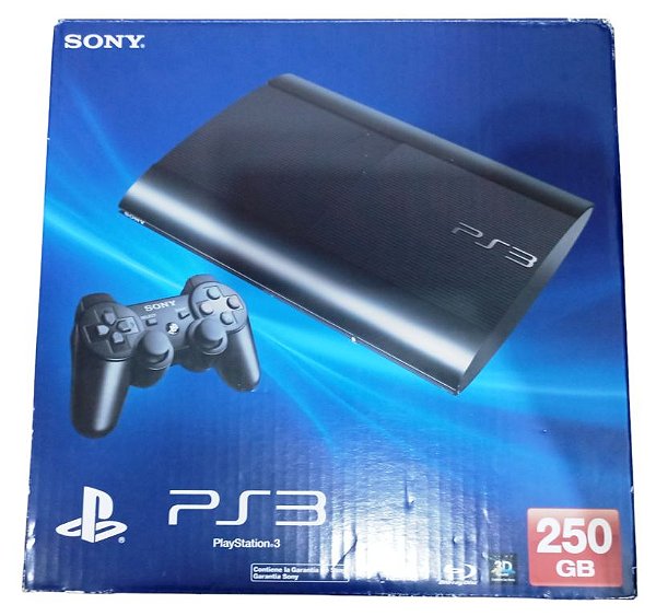 Console Playstation 3 Super Slim 250GB  - PS3