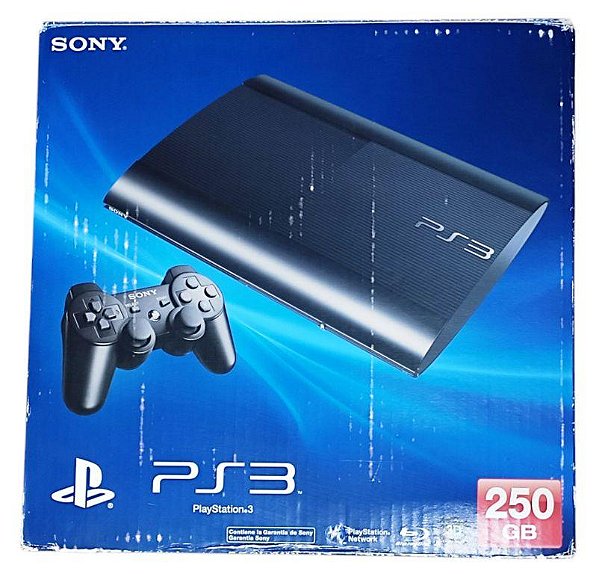 Console Playstation 3 Super Slim 250GB  - PS3