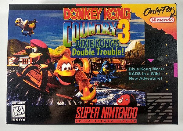 Jogo Donkey Kong Country 3 - SNES