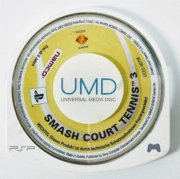 Jogo Smash Court Tennis 3 - PSP