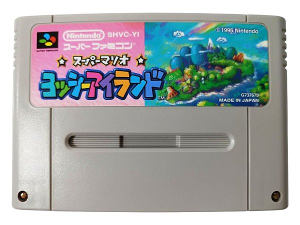 Jogo Super Mario World 2: Yoshis Island - Super Famicom