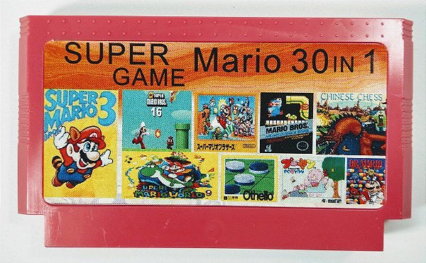 Super Game Mario 30 in 1 - NES