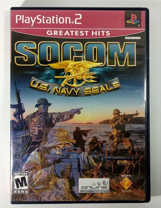 Jogo Socom U.S Navy Seals Original - PS2