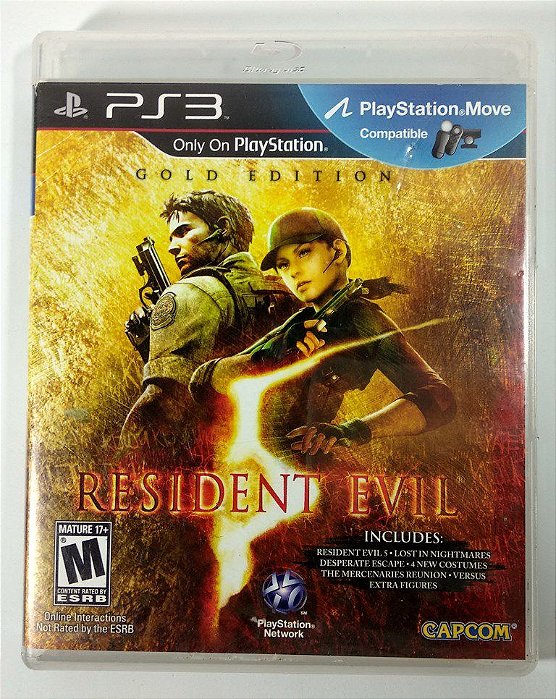 Resident Evil 5 xbox 360 original em mídia física - Desconto no Preço