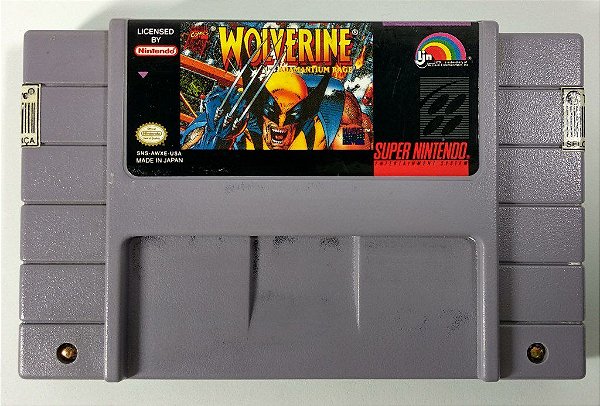 Wolverine Adamantium Rage Original - SNES