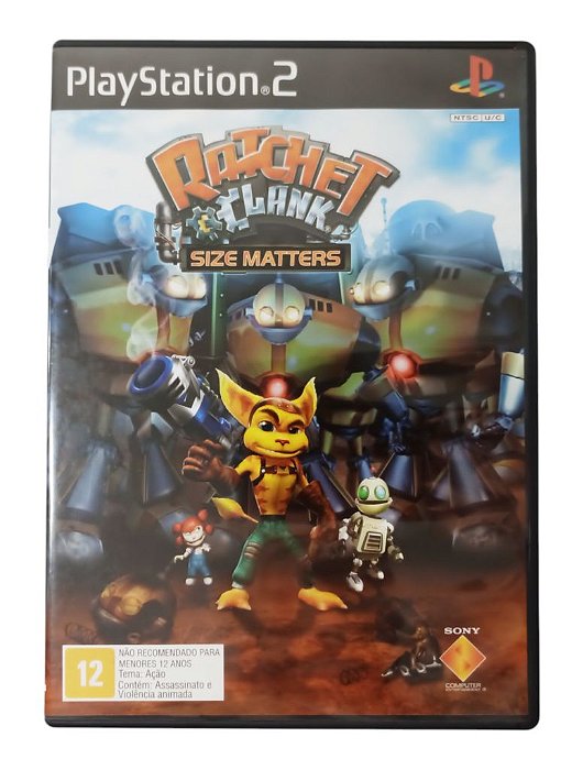 Jogo Ratchet & Clank Size Matters Original - PS2