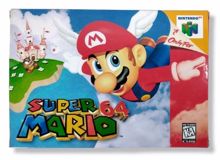 Jogo Super Mario 64 Original - N64 - Sebo dos Games - 10 anos!