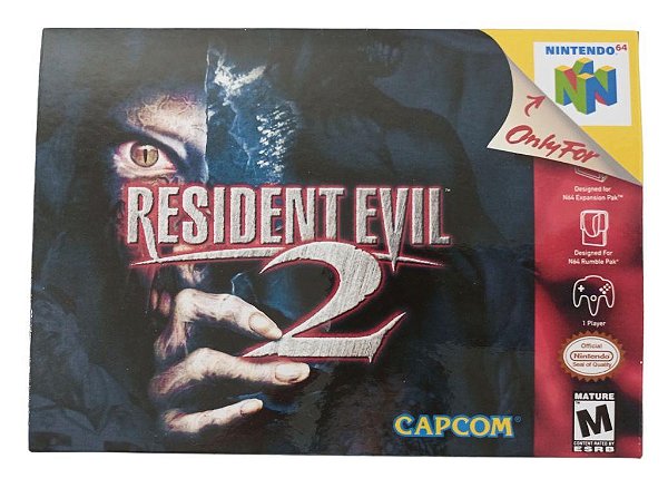 Jogo Resident Evil 2 - N64