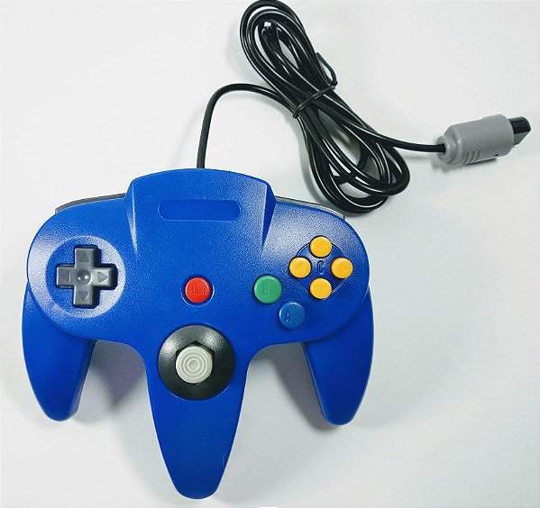 Controle Azul - N64