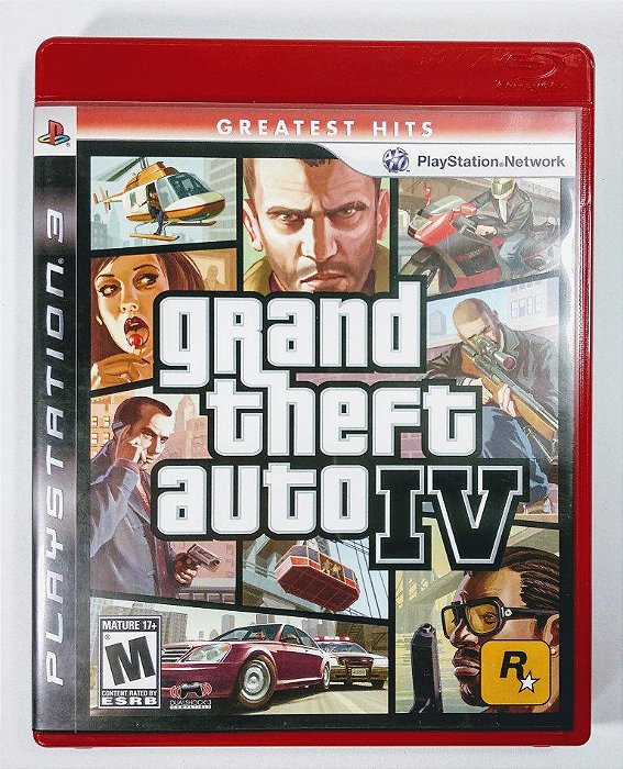 Jogo GTA IV - PS3