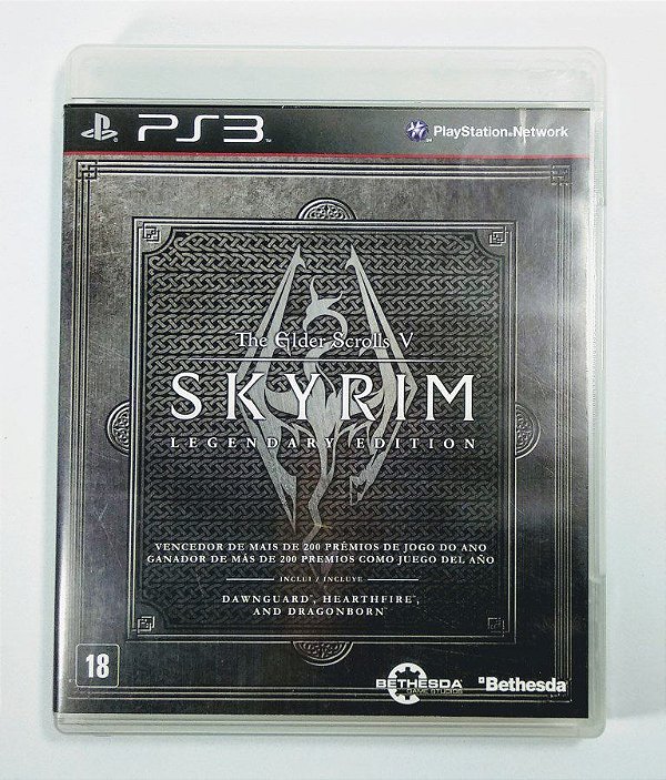 The Elder Scrolls V Skyrim Legendary Ed. - PS3