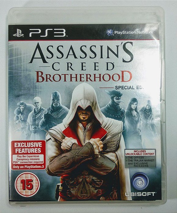 Jogo Assassins Creed Brotherhood - PS3