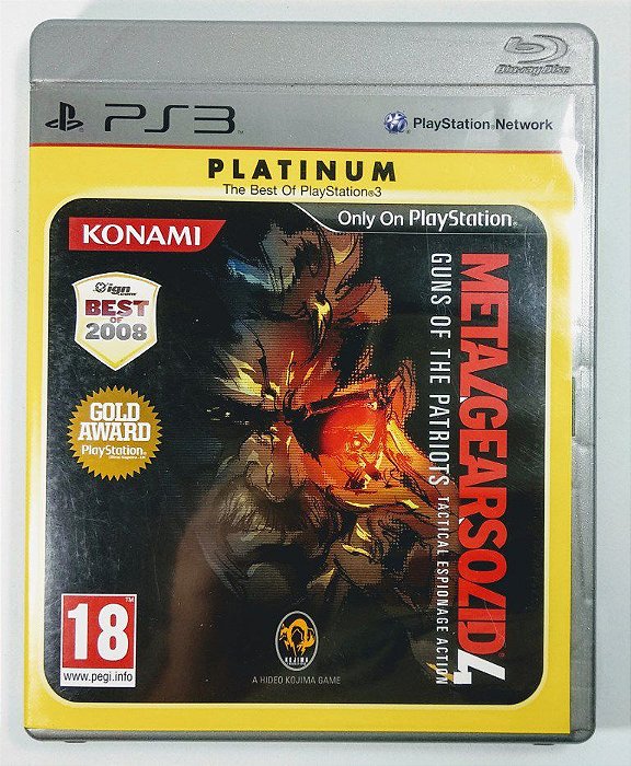 Metal Gear Solid 4 Guns of Patriots - PS3