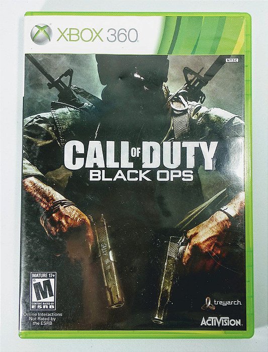 Jogo Call of Duty Black Ops Original - Xbox 360
