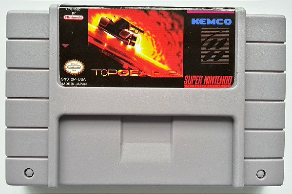 Jogo Top Gear 2 - SNES