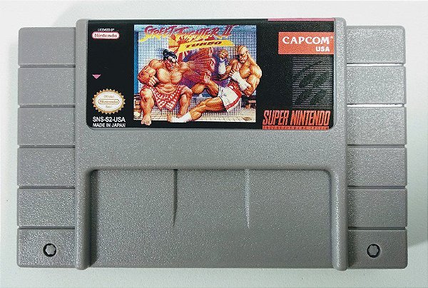 Jogo Street Fighter 2 Turbo - SNES