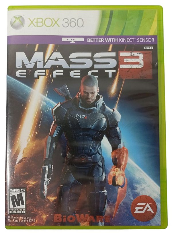 Jogo Mass Effect 3 Original - Xbox 360