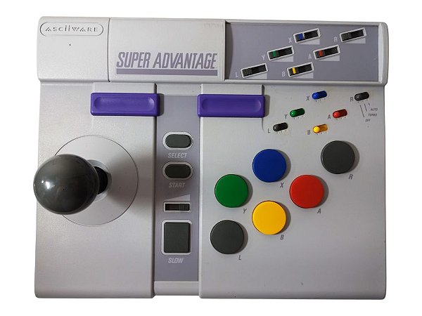 Controle Arcade Original Super Advantage - SNES