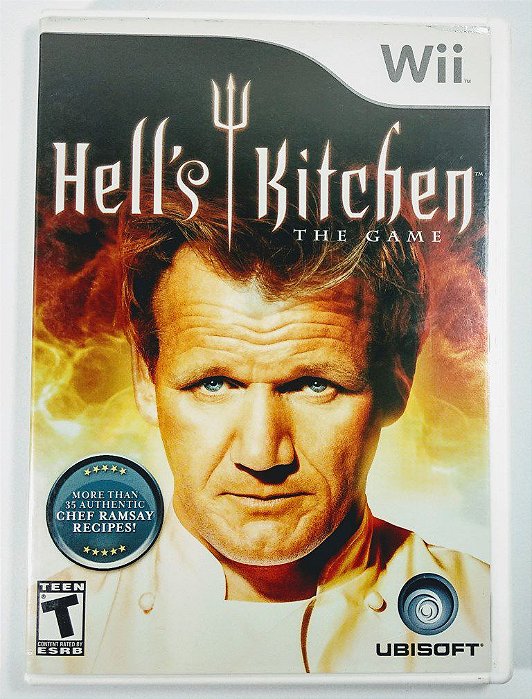 Jogo Hells Kitchen the game - Wii