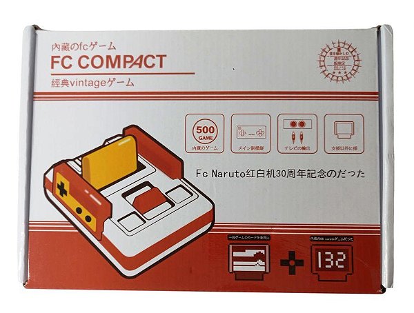 Console FC Compact Vintage (com 500 jogos) - NES