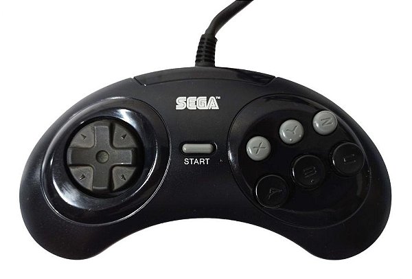 Controle Original 6 botões - Mega Drive