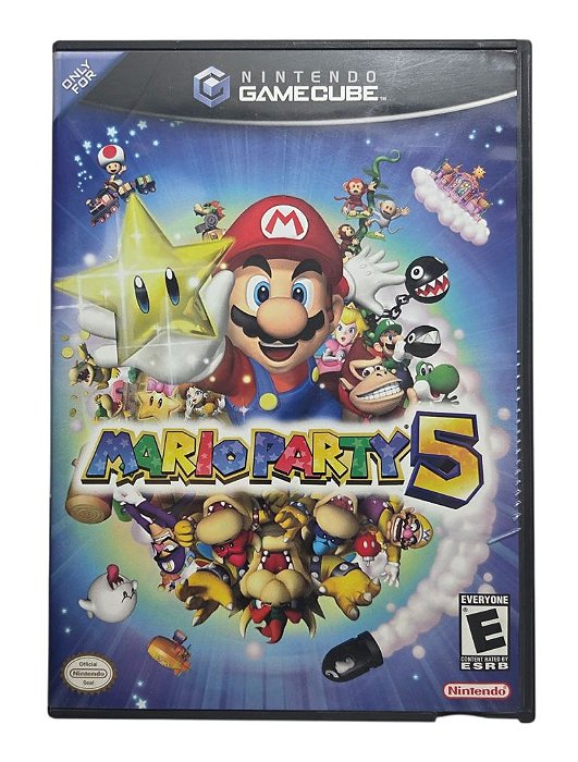 Jogo Mario Party 5 Original - GC (Game Cube)