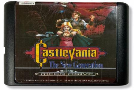 Jogo Castlevania the new Generation - Mega Drive