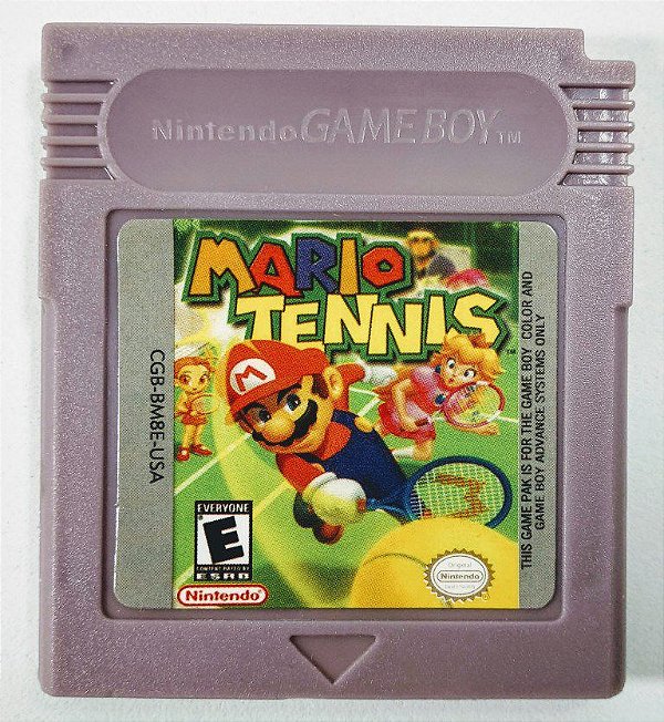 Jogo Mario Tennis - GBC