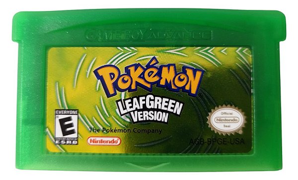 Jogo Pokemon Leafgreen Version - GBA