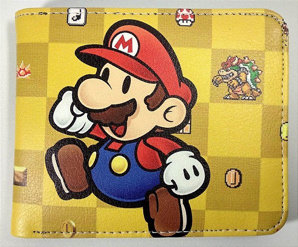 Carteira Personalizada Super Mario World