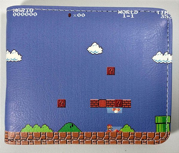 Carteira Personalizada Super Mario Bros