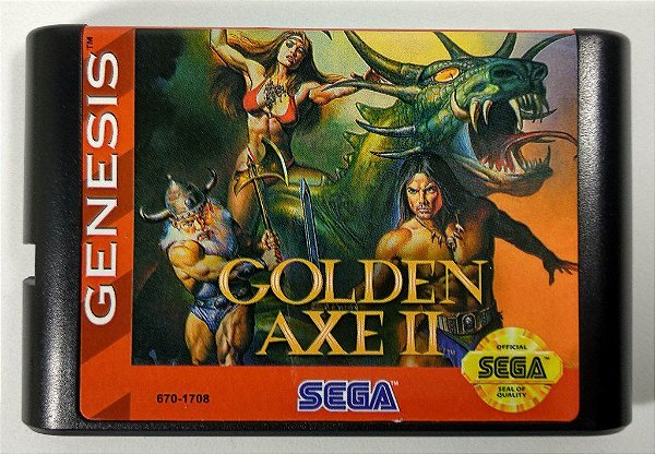 Jogo Golden Axe II - Mega Drive