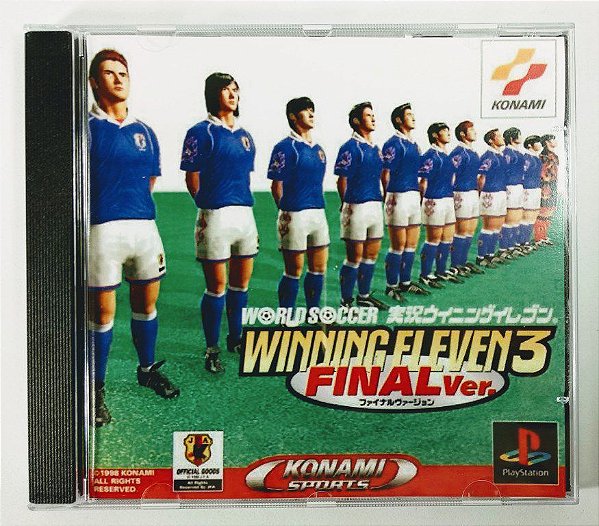 Winning Eleven 3 Final Ver. [REPLICA] - PS1 ONE