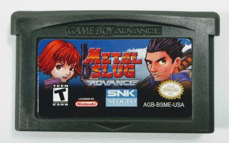 Jogo Metal Slug Advance - GBA