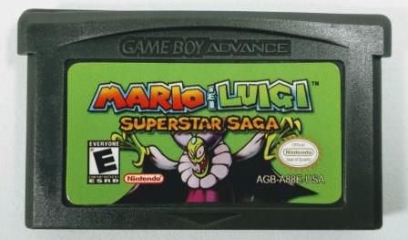 Jogo Mario e Luigi Superstar Saga - GBA